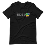 SSBJJ "Coordinates" Short-Sleeve T-Shirt (Made in USA)