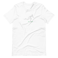 SSBJJ "The Line Series" Push Through Short-Sleeve T-Shirt (Made in USA)